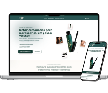 Plataforma digital para tratamento de sobrancelhas