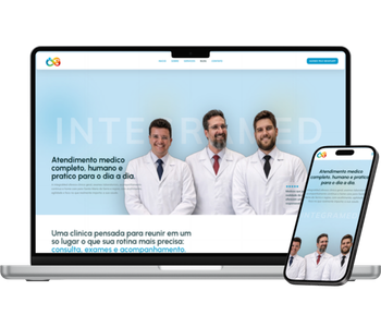 Site institucional para clínica médica