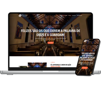 Site institucional para mosteiro